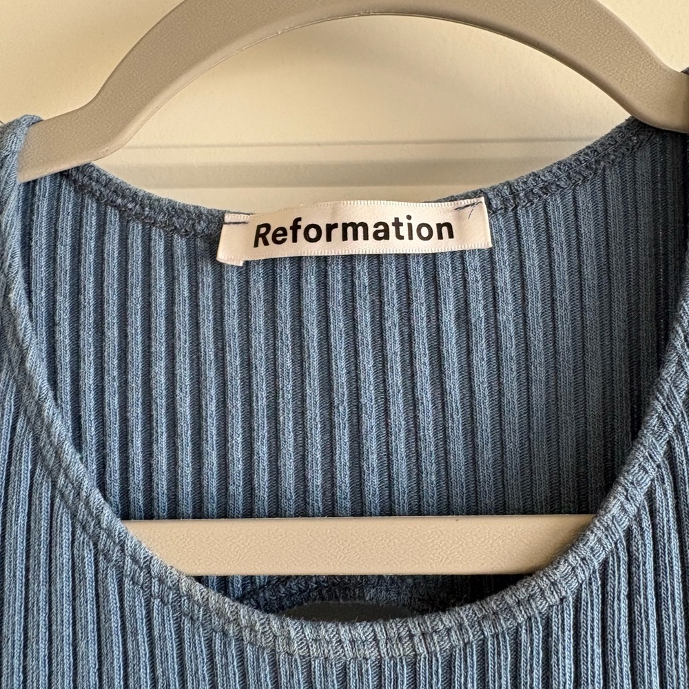 Reformation Sky Blue Maxi Dress - Picture 5 of 6